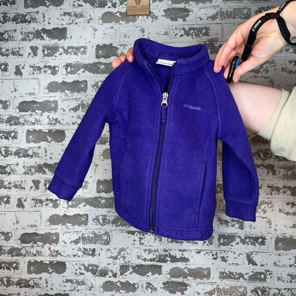 Columbia | kids purple zip of coat - Picture 5 of 9